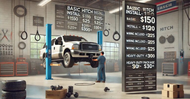 How Much Does It Cost to Install a Towing Hitch