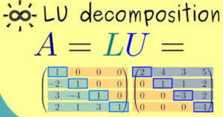 Matrix LU Decomposition Calculator