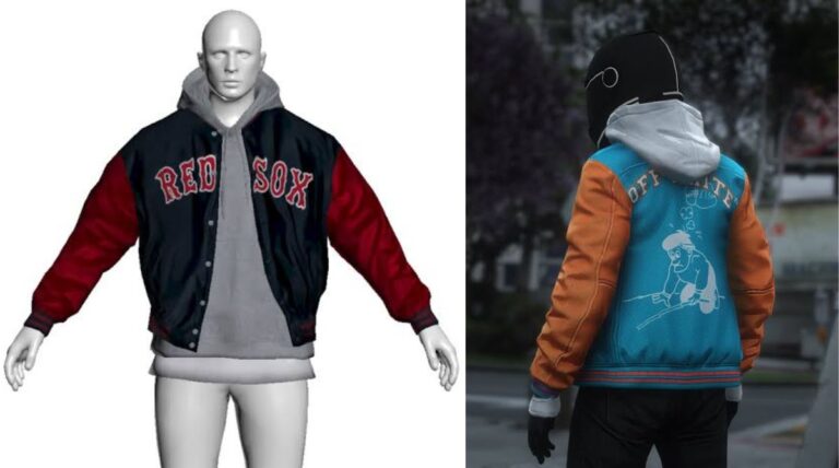 FiveM Female Varsity Jacket